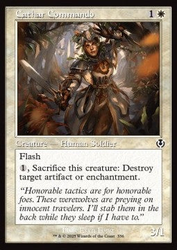 Cathar Commando - Innistrad Remastered: Extras (Common) [XINR-336]