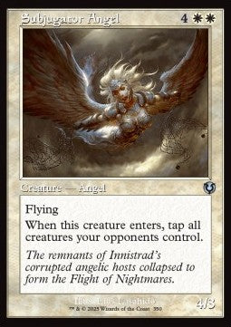 Subjugator Angel - Innistrad Remastered: Extras (Uncommon) [XINR-350]