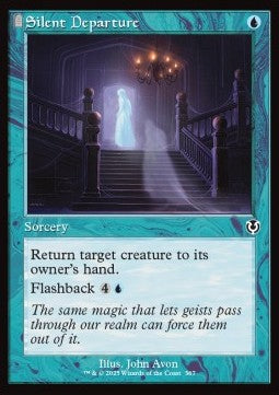 Silent Departure - Innistrad Remastered: Extras (Common) [XINR-367]