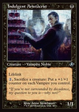 Indulgent Aristocrat - Innistrad Remastered: Extras (Uncommon) [XINR-384]