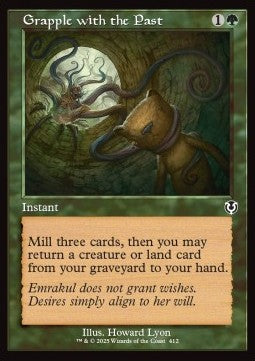 Grapple with the Past - Innistrad Remastered: Extras (Common) [XINR-412]