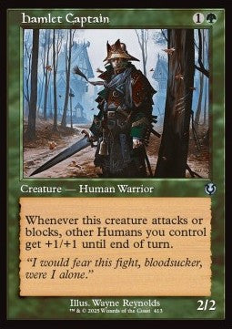 Hamlet Captain - Innistrad Remastered: Extras (Uncommon) [XINR-413]