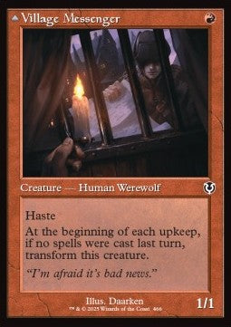 Village Messenger / Moonrise Intruder - Innistrad Remastered: Extras (Common) [XINR-466]