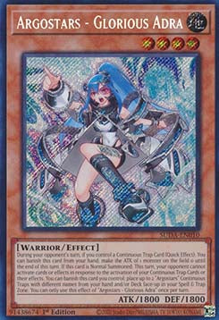 Argostars - Glorious Adra (V.1 - Secret Rare) - Supreme Darkness (Secret Rare) [SUDA-010]