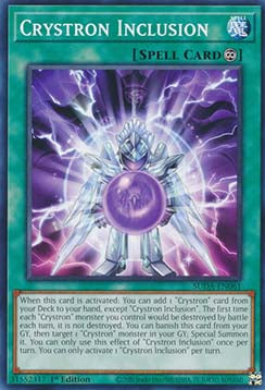 Crystron Inclusion - Supreme Darkness (Common) [SUDA-061]