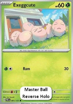 Exeggcute - Prismatic Evolutions: Additionals (Common) [xPRE-001]