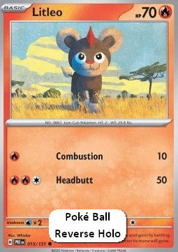 Litleo - Prismatic Evolutions: Additionals (Common) [xPRE-015]