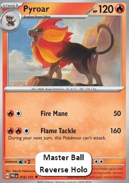 Pyroar - Prismatic Evolutions: Additionals (Uncommon) [xPRE-016]