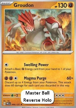 Groudon - Prismatic Evolutions: Additionals (Rare) [xPRE-049]