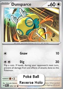 Dunsparce - Prismatic Evolutions: Additionals (Common) [xPRE-079]