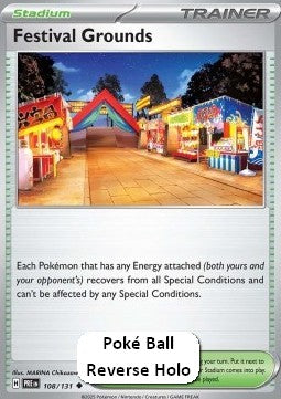 Festival Grounds - Prismatic Evolutions: Additionals (Uncommon) [xPRE-108]