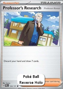 Professor's Research - Professor Rowan - Prismatic Evolutions: Additionals (Common) [xPRE-124]