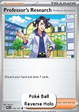 Professor's Research - Professor Sycamore - Prismatic Evolutions: Additionals (Common) [xPRE-125]