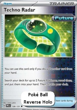 Techno Radar - Prismatic Evolutions: Additionals (Uncommon) [xPRE-130]