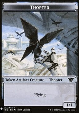 Thopter Token (A 1/1) // Copy Token - Secret Lair Commander Deck: 20 Ways to Win (Token) [SLD20WTW-T 12/1]