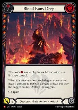 Blood Runs Deep (Rainbow Foil) - The Hunted (Majestic) [HNT-057]