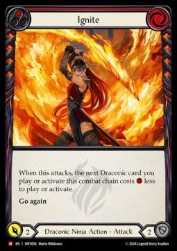 Ignite (Rainbow Foil) - The Hunted (Majestic) [HNT-058]