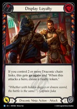 Display Loyalty (Regular) - The Hunted (Rare) [HNT-060]