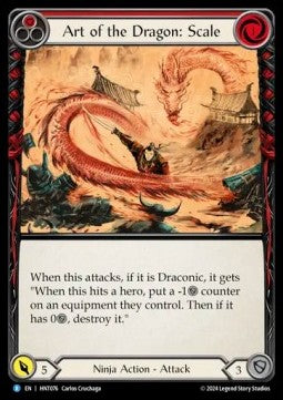 Art of the Dragon: Scale (Regular) - The Hunted (Rare) [HNT-076]