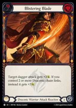 Blistering Blade (Rainbow Foil) - The Hunted (Common) [HNT-106]