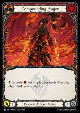 Compounding Anger (Regular) - The Hunted (Rare) [HNT-151]