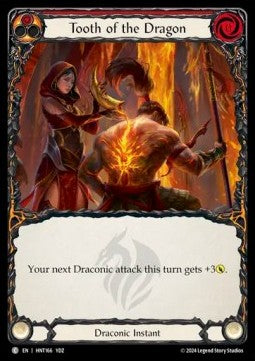 Tooth of the Dragon (Rainbow Foil) - The Hunted (Common) [HNT-166]