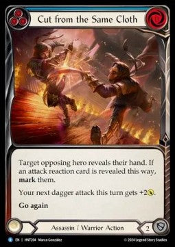 Cut from the Same Cloth (Blue) (Regular) - The Hunted (Rare) [HNT-204]