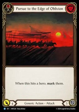 Pursue to the Edge of Oblivion (Regular) - The Hunted (Rare) [HNT-224]