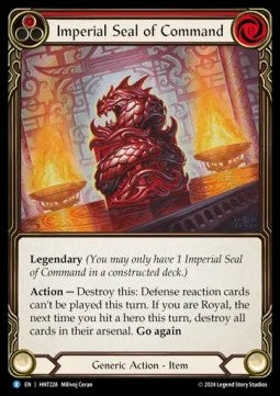 Imperial Seal of Command (Regular) - The Hunted (Rare) [HNT-228]