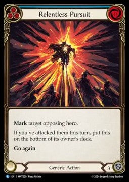 Relentless Pursuit (Regular) - The Hunted (Rare) [HNT-229]