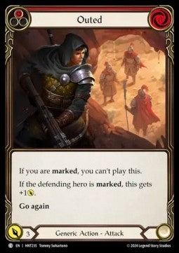 Outed (Rainbow Foil) - The Hunted (Common) [HNT-235]