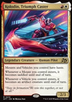 Kolodin, Triumph Caster - Aetherdrift (Rare) [DFT-210]