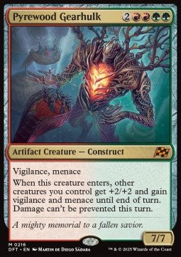 Pyrewood Gearhulk - Aetherdrift (Mythic) [DFT-216]
