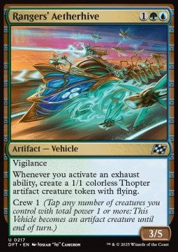 Rangers' Aetherhive - Aetherdrift (Uncommon) [DFT-217]