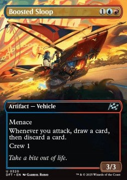 Boosted Sloop - Aetherdrift: Extras (Uncommon) [XDFT-320]