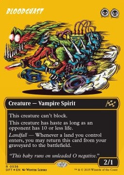 Bloodghast (V.2) - Aetherdrift: First-Place (Rare) [DFTFP-536]