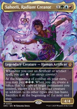 Saheeli, Radiant Creator - Commander: Aetherdrift (Mythic) [DRC-3]