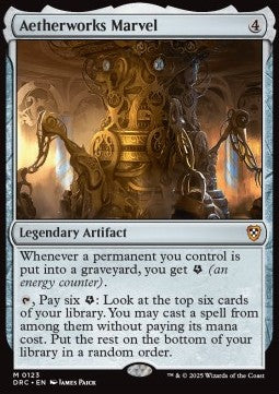 Aetherworks Marvel - Commander: Aetherdrift (Mythic) [DRC-123]