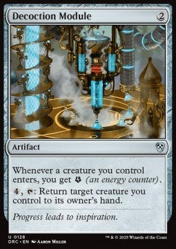 Decoction Module - Commander: Aetherdrift (Uncommon) [DRC-128]