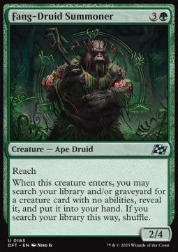 Fang-Druid Summoner - Aetherdrift (Uncommon) [DFT-163]