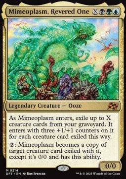 Mimeoplasm, Revered One - Aetherdrift (Mythic) [DFT-214]