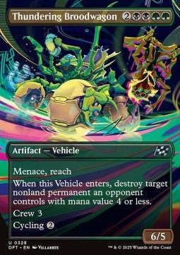 Thundering Broodwagon - Aetherdrift: Extras (Uncommon) [XDFT-328]