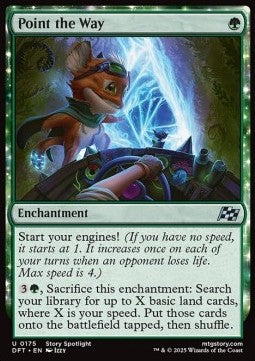 Point the Way - Aetherdrift (Uncommon) [DFT-175]