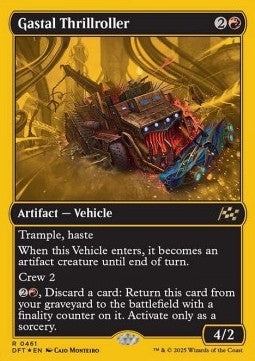 Gastal Thrillroller (V.1) - Aetherdrift: First-Place (Rare) [DFTFP-461]