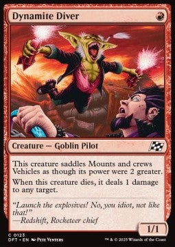 Dynamite Diver - Aetherdrift (Common) [DFT-123]
