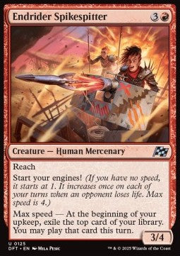 Endrider Spikespitter - Aetherdrift (Uncommon) [DFT-125]