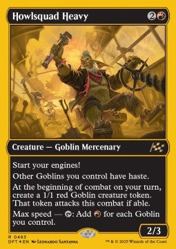 Howlsquad Heavy (V.1) - Aetherdrift: First-Place (Rare) [DFTFP-463]