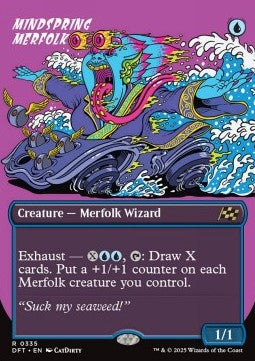 Mindspring Merfolk - Aetherdrift: Extras (Rare) [XDFT-335]