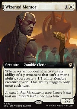 Wizened Mentor - Commander: Aetherdrift: Extras (Rare) [XDFC-24]