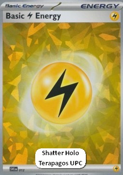 Basic Lightning Energy - Scarlet & Violet Energies (Fixed) [SVE-012]